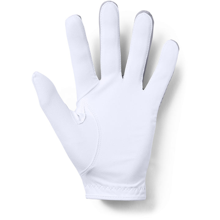 Gant de golf Under Armour Medal Homme - Blanc / Gris clair / RMD