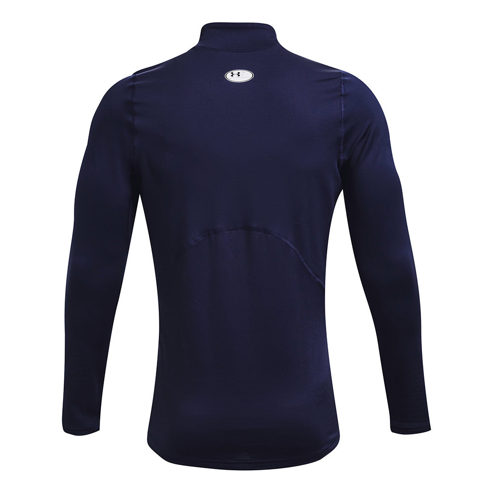Sous-couche de golf Under Armour CG Armour Fitted Mock Homme - Bleu marine / L