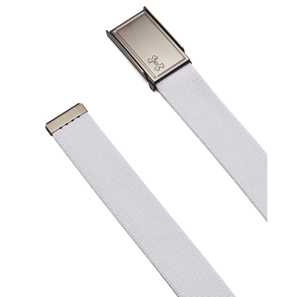 Ceinture de golf Under Armour Stretch Webbing Femme - Blanc