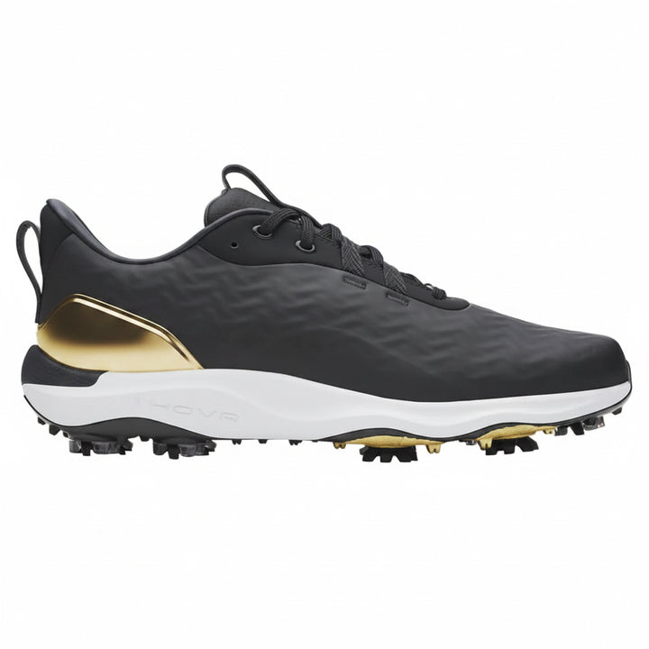 Chaussures de golf homme Under Armour Drive Pro Clone  - Noir/Or / 41.0