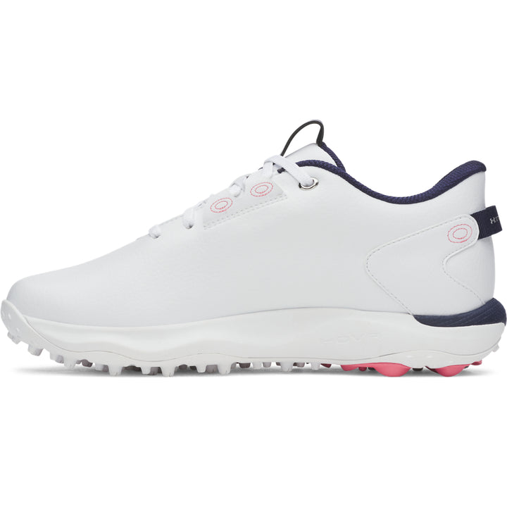Chaussures de golf Under Armour W Drive Fade 2 SL Femme - Blanc / 38.0