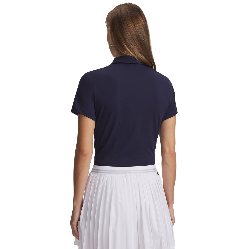 Polo de golf Under Armour ArmourDry SS Femme - Bleu marine / M