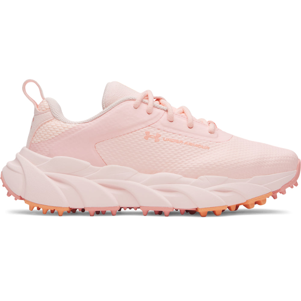 Chaussures de golf Under Armour W Halo Hybrid "Golf Trip" Femme - Rose / 37.5