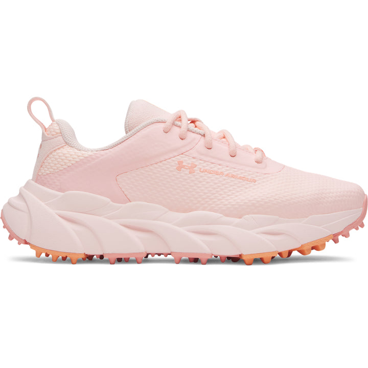 Chaussures de golf Under Armour W Halo Hybrid "Golf Trip" Femme - Rose / 37.5
