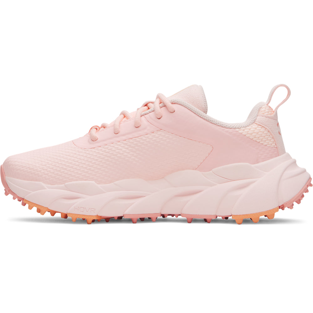 Chaussures de golf Under Armour W Halo Hybrid "Golf Trip" Femme - Rose / 38.5