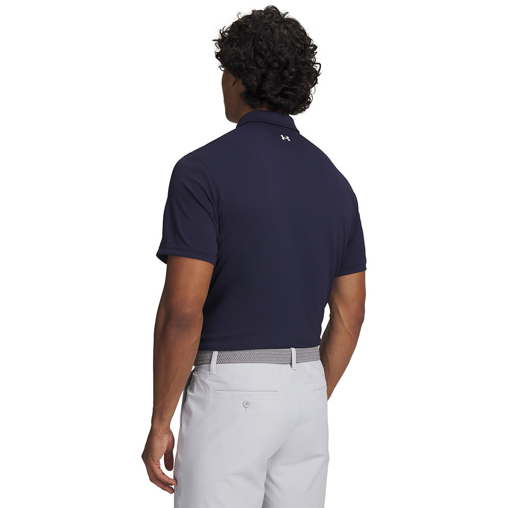 Polo de golf Under Armour T2G Pique Homme - Bleu marine / L