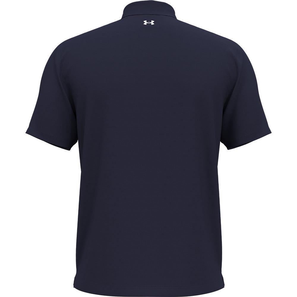Polo de golf Under Armour T2G Pique Homme - Bleu marine / XL