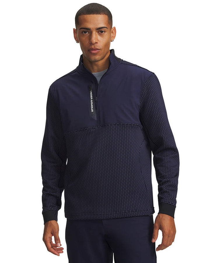 Veste de golf Under Armour Drive Pro Hybrid HZ Homme - Bleu marine / XS