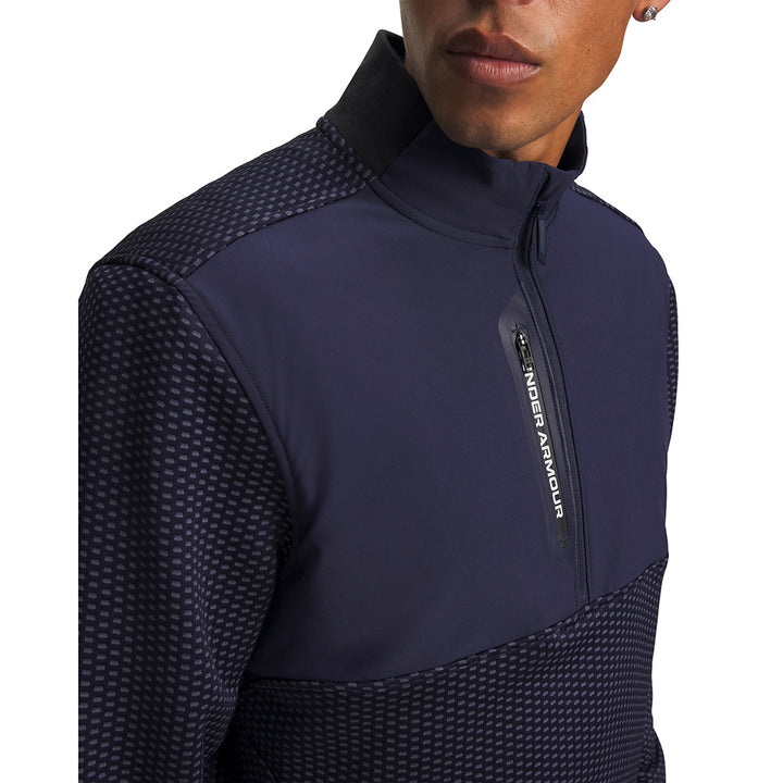 Veste de golf Under Armour Drive Pro Hybrid HZ Homme - Bleu marine / S