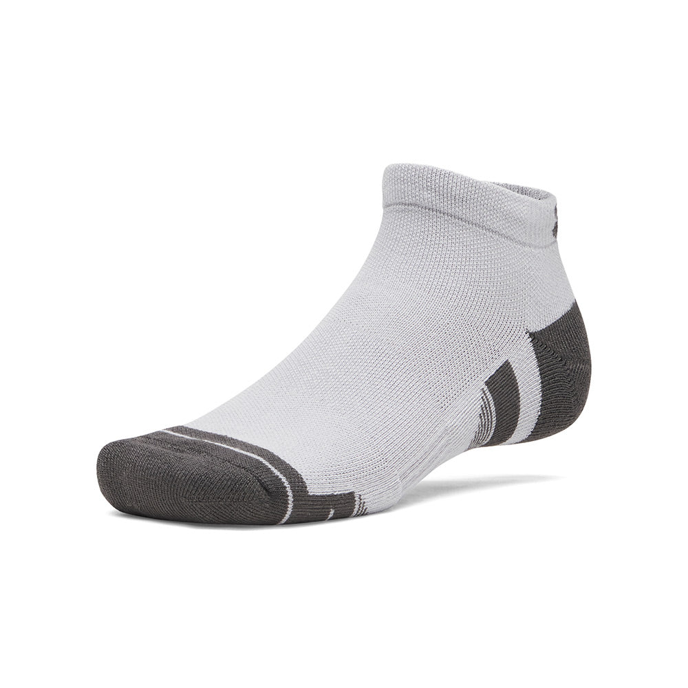 Chaussettes de golf Under Armour Perf Tech Low (Pack de 3) - Blanc / Noir / Gris clair / L