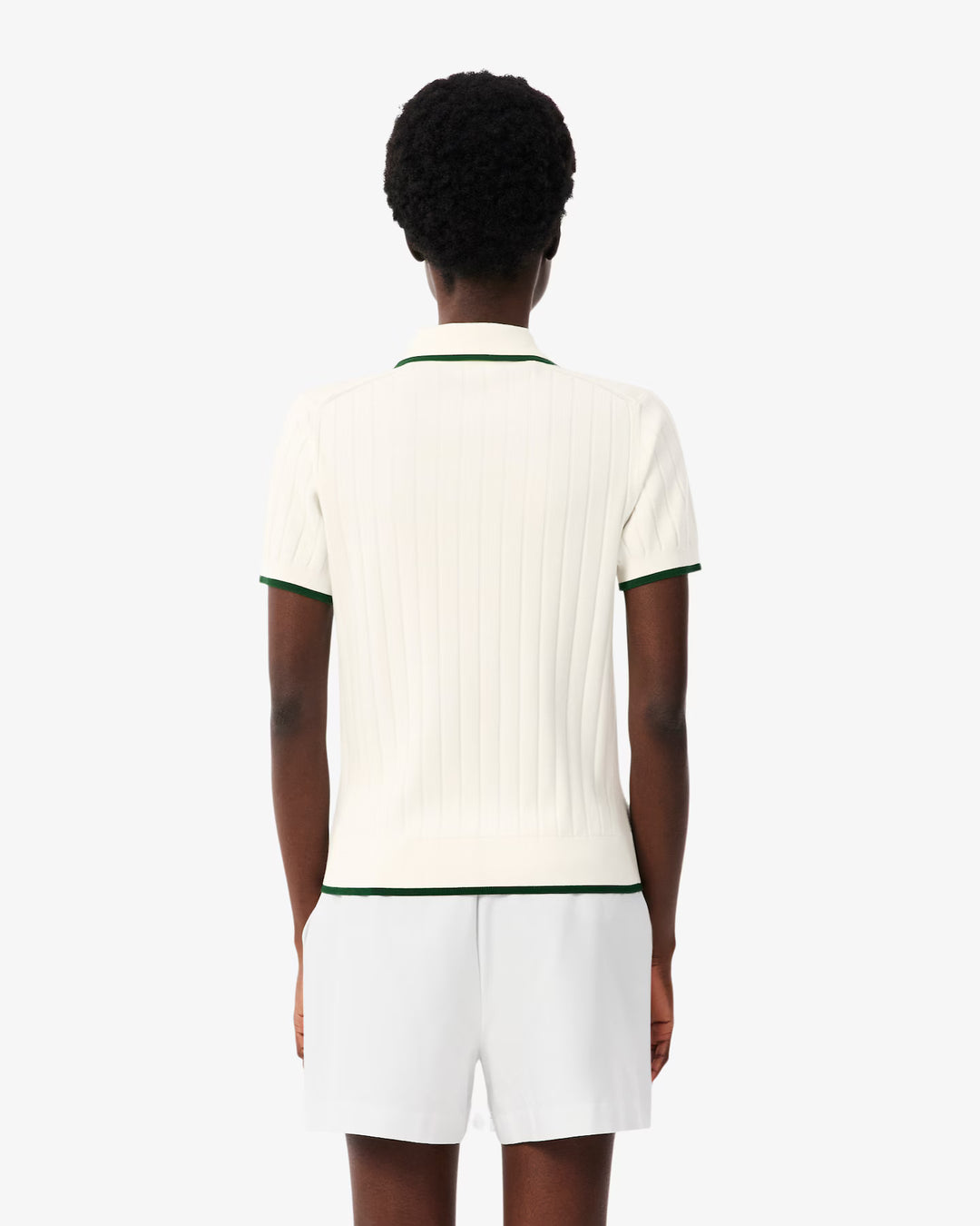 Pull de Golf Femme Col Polo Manches Courtes Lacoste