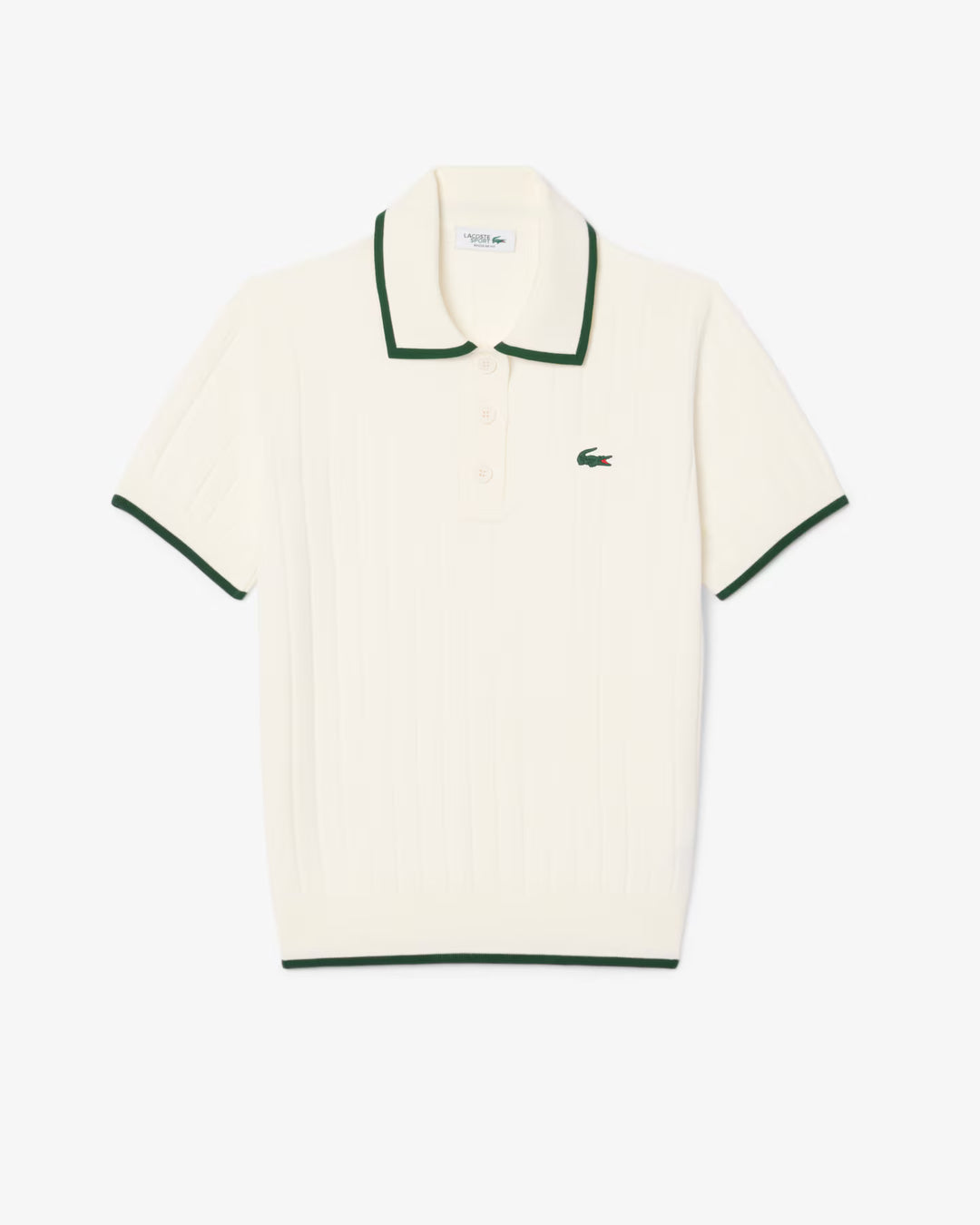 Pull de Golf Femme Col Polo Manches Courtes Lacoste