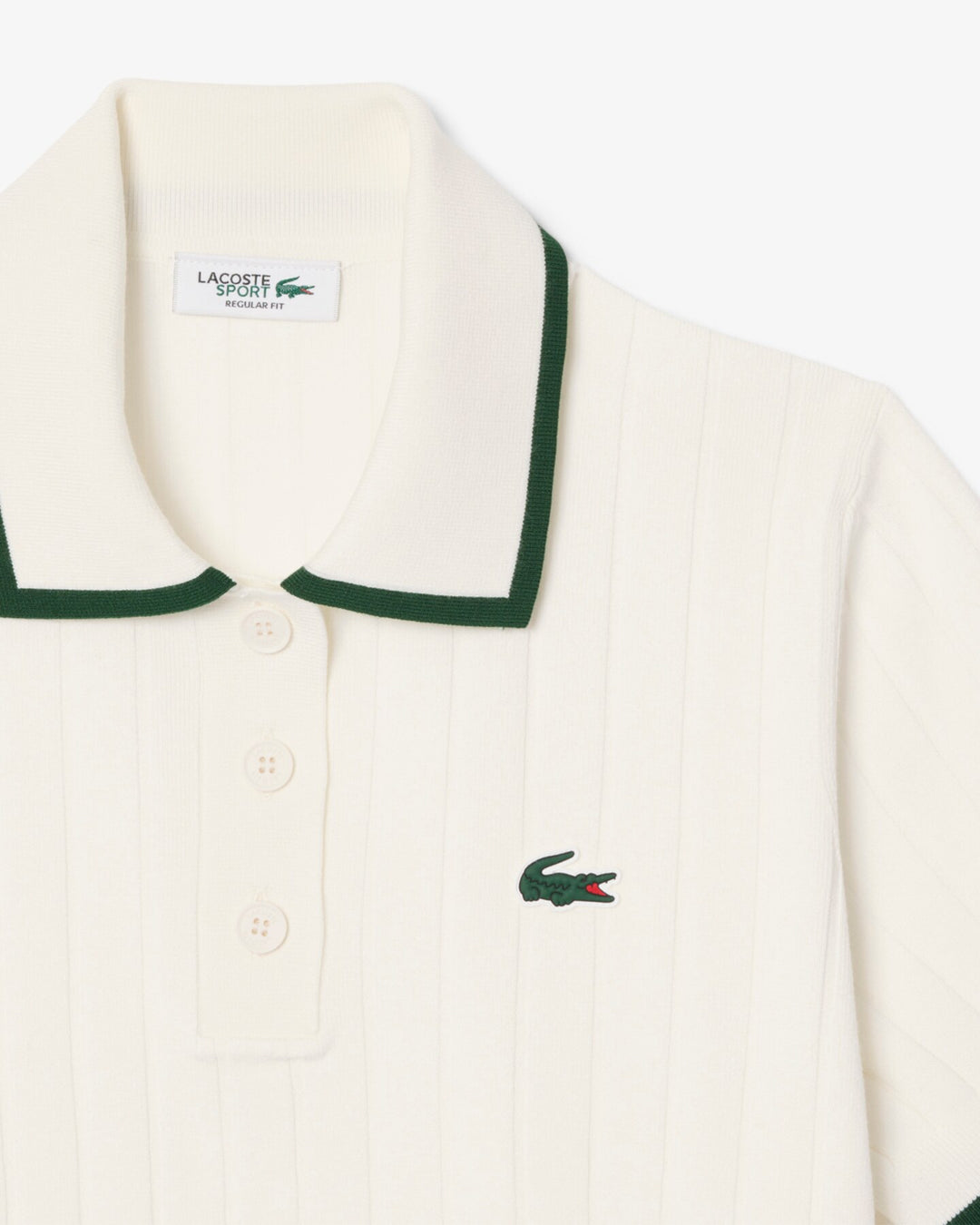Pull de Golf Femme Col Polo Manches Courtes Lacoste