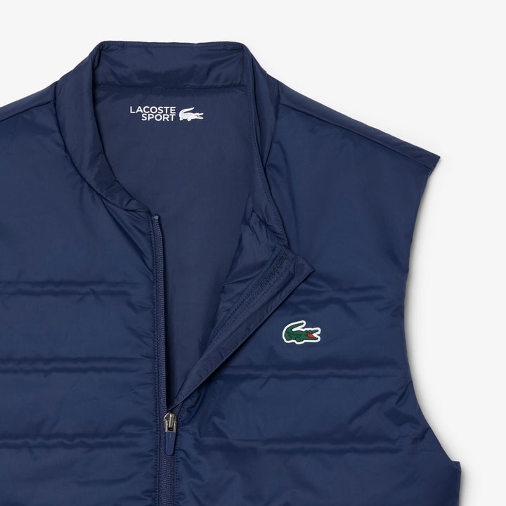 Gilet de Golf Homme Sans Manches Matelassé - Lacoste - Bleu marine - XXL