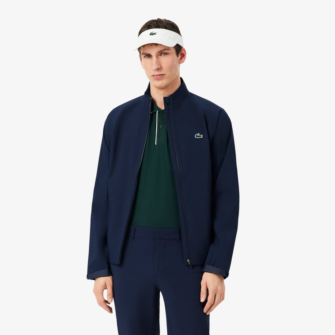 Coupe-Vent Golf Imperméable Stretch Lacoste - Bleu marine - L