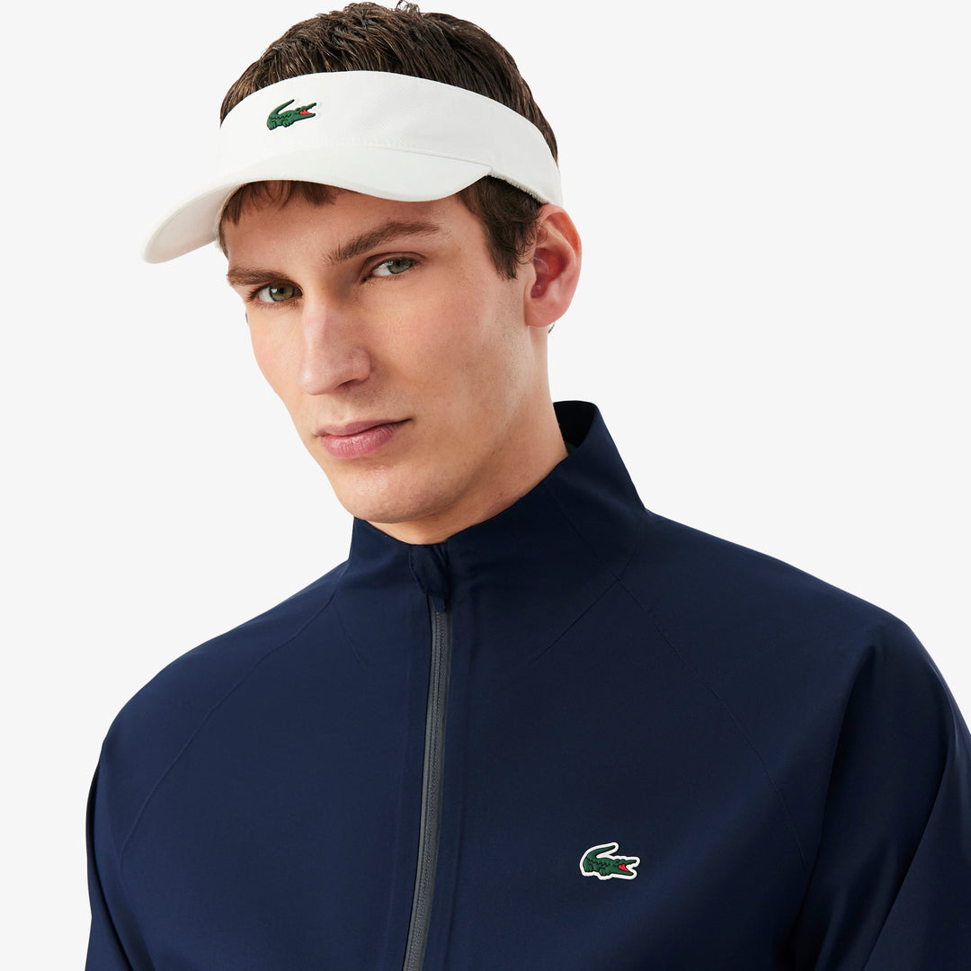 Coupe-Vent Golf Imperméable Stretch Lacoste - Bleu marine - XL