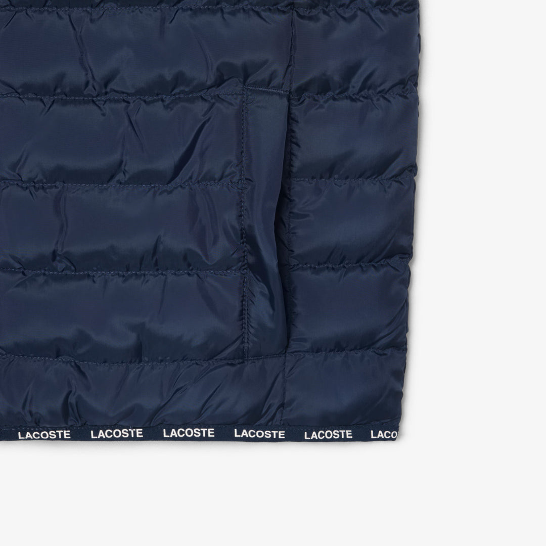 Gilet de Golf Junior Sans Manches Matelassé Taffetas - Lacoste - Marine - 10 ans