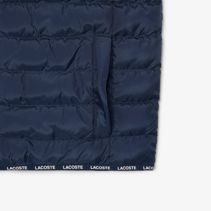 Gilet de Golf Junior Sans Manches Matelassé Taffetas - Lacoste - Marine - 10 ans
