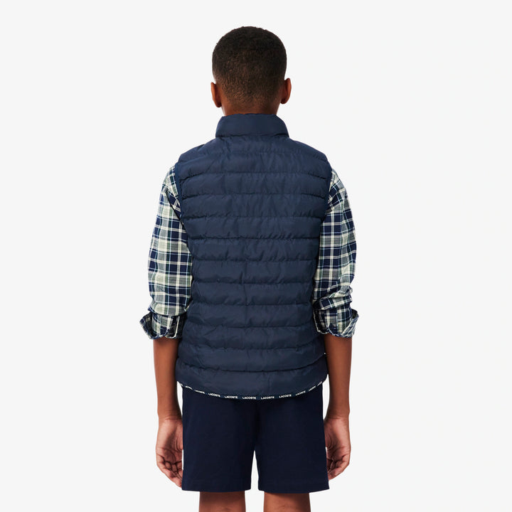 Gilet de Golf Junior Sans Manches Matelassé Taffetas - Lacoste