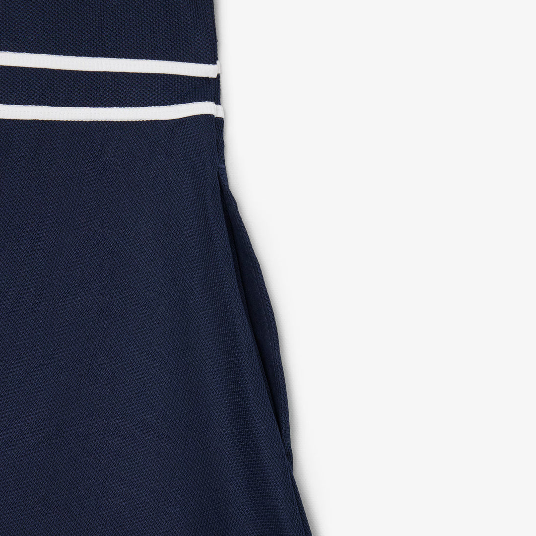 Robe de Golf et Tennis Junior Piqué Stretch Ultra Dry 8-16 ans - Lacoste - Marine - 16 ans