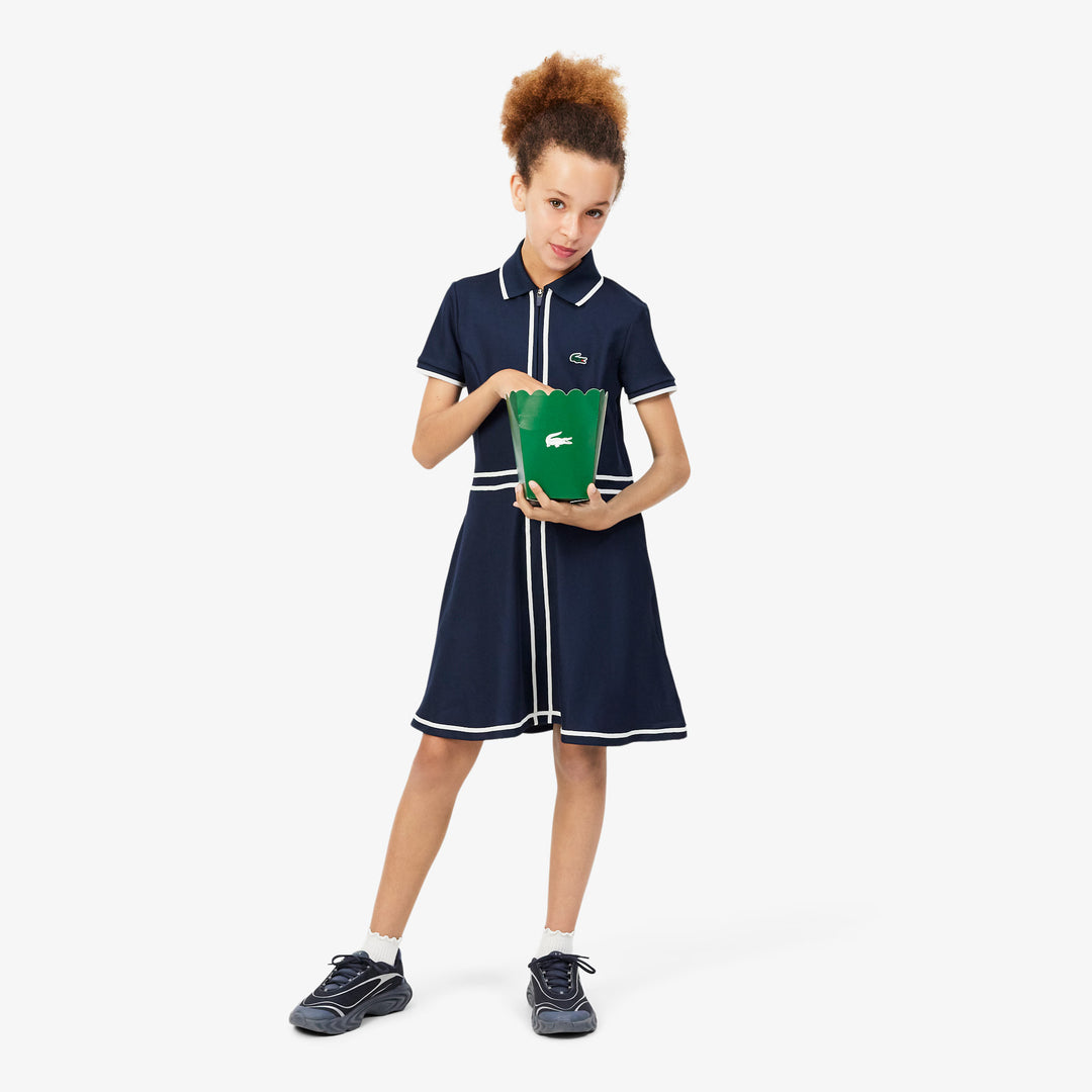 Robe de Golf et Tennis Junior Piqué Stretch Ultra Dry 8-16 ans - Lacoste