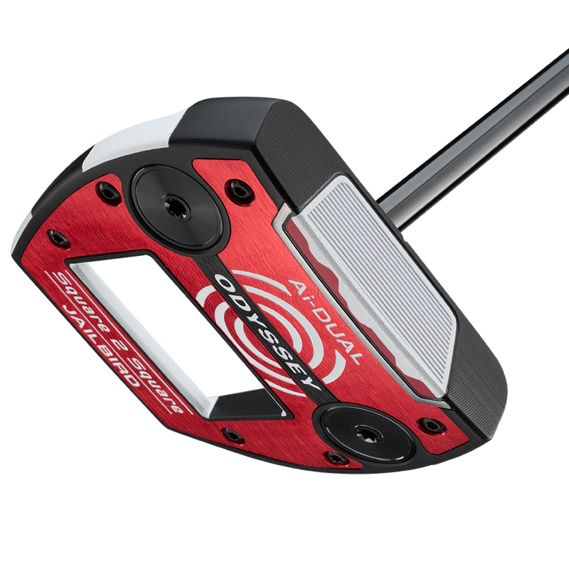 Putter Odyssey Ai-DUAL Square 2 Square Jailbird - Gaucher - 34&