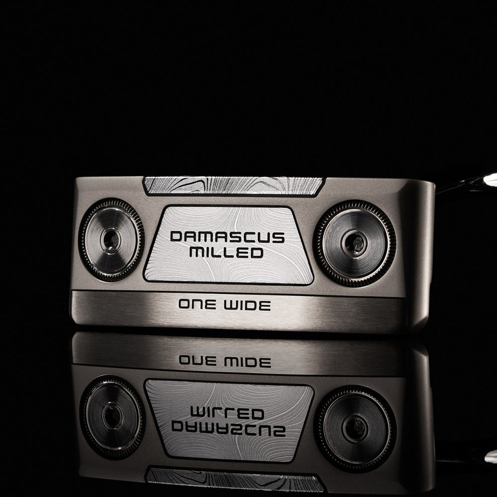 Putter Odyssey Damascus Milled One Wide Single Bend - Droitier - 35''