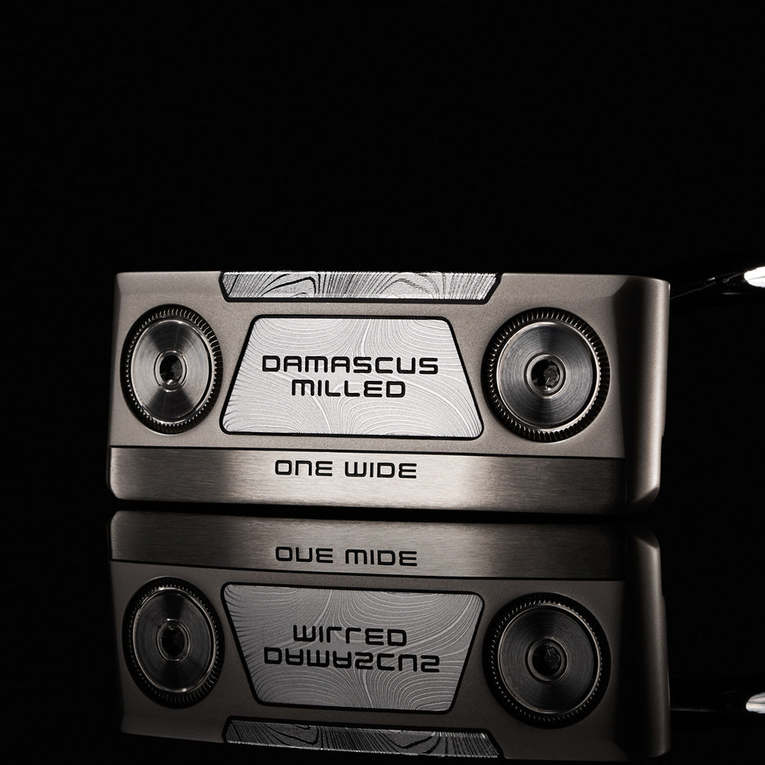 Putter Odyssey Damascus Milled One Wide Single Bend - Droitier - 35&