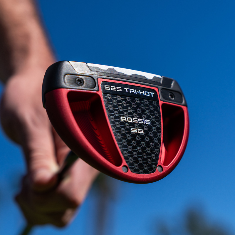 Putter Odyssey Square 2 Square TRI-HOT Rossie Single Bend - Droitier - 34''
