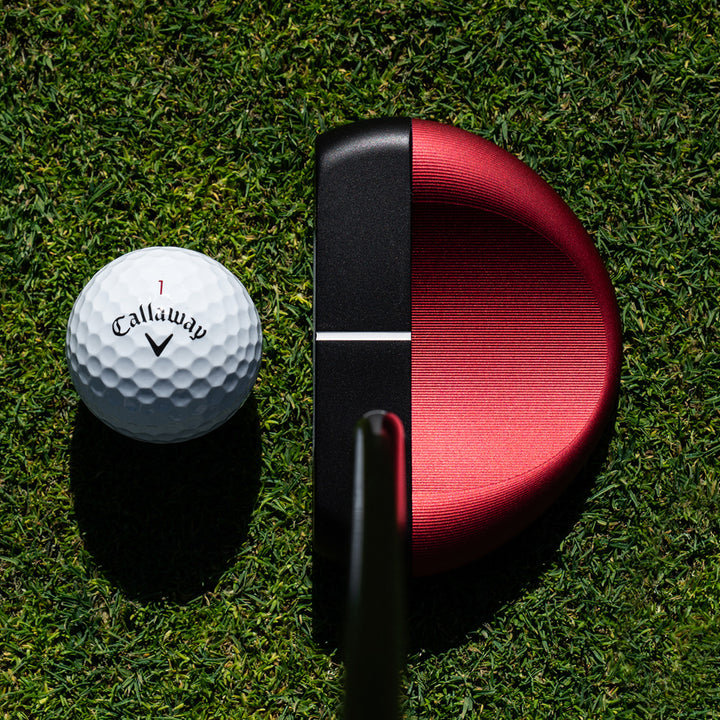 Putter Odyssey Square 2 Square TRI-HOT Rossie Single Bend