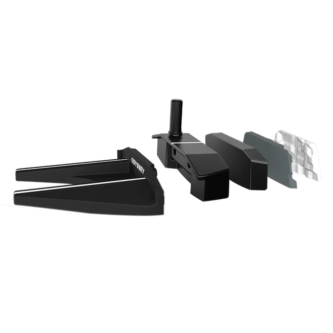 Putter Odyssey Square 2 Square TRI-HOT Black Jailbird Single Bend - Gaucher - 35&