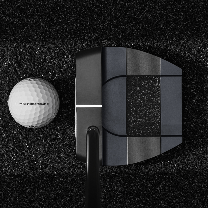 Putter Odyssey Square 2 Square TRI-HOT Black Jailbird Single Bend