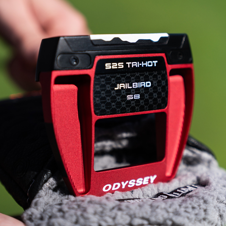 Putter Odyssey Square 2 Square TRI-HOT Jailbird Single Bend - Droitier - 34&