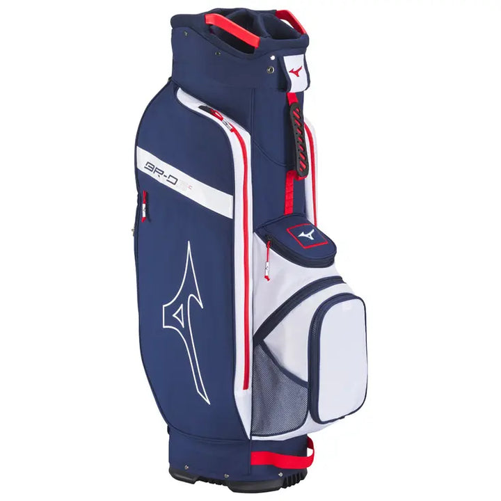 Sac Chariot de Golf Mizuno BR-D3 - Marine / Rouge - vue 2