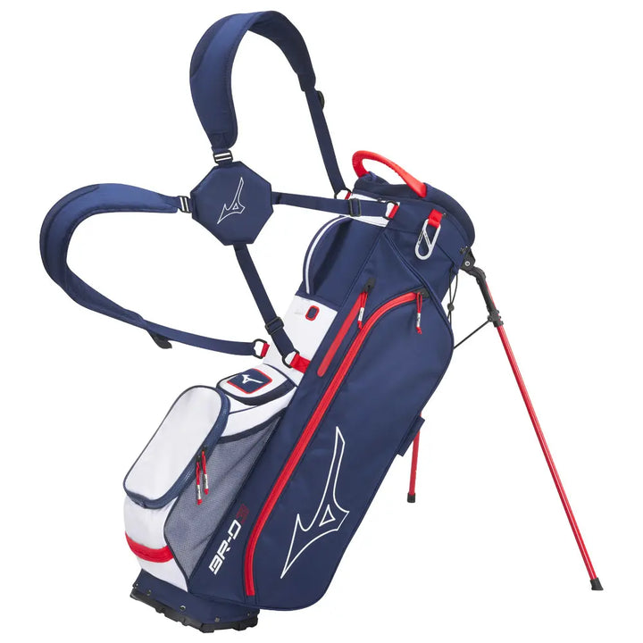 Sac Trépied de Golf Mizuno BR-D3 - Marine / Rouge - vue 4