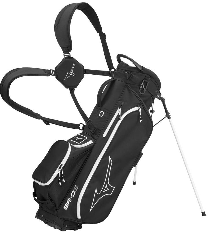 Sac Trépied de Golf Mizuno BR-D3 - Noir / Blanc - vue 3