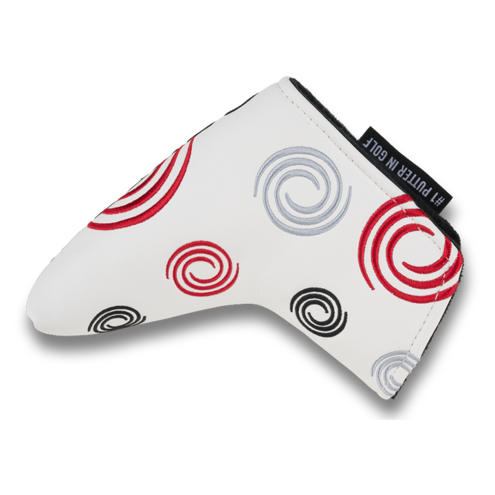 Couvre-putter Odyssey Swirl Blade - Blanc - vue 2