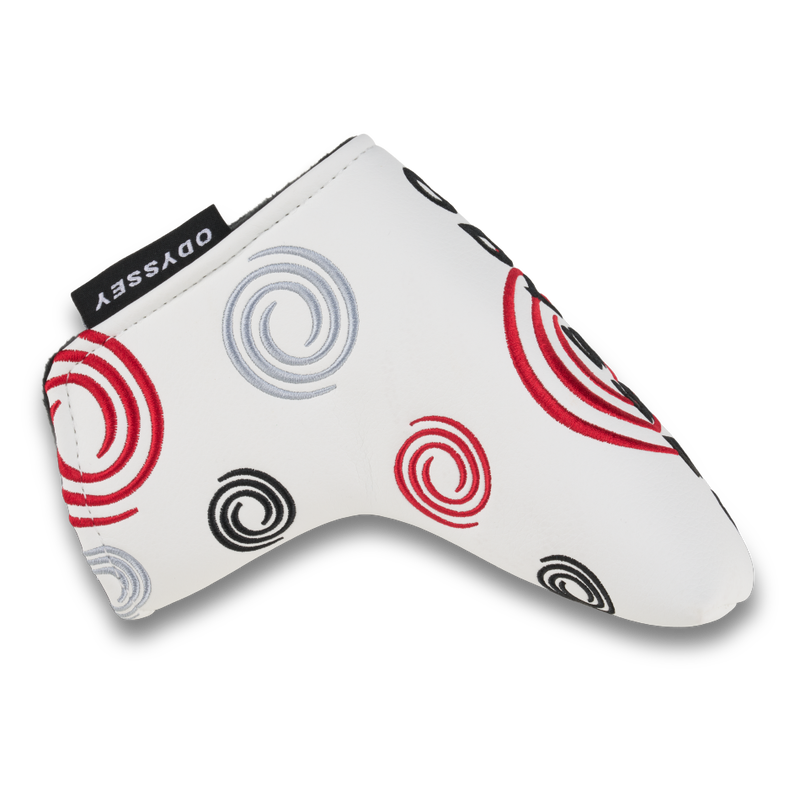 Couvre-putter Odyssey Swirl Blade - Blanc - vue 3