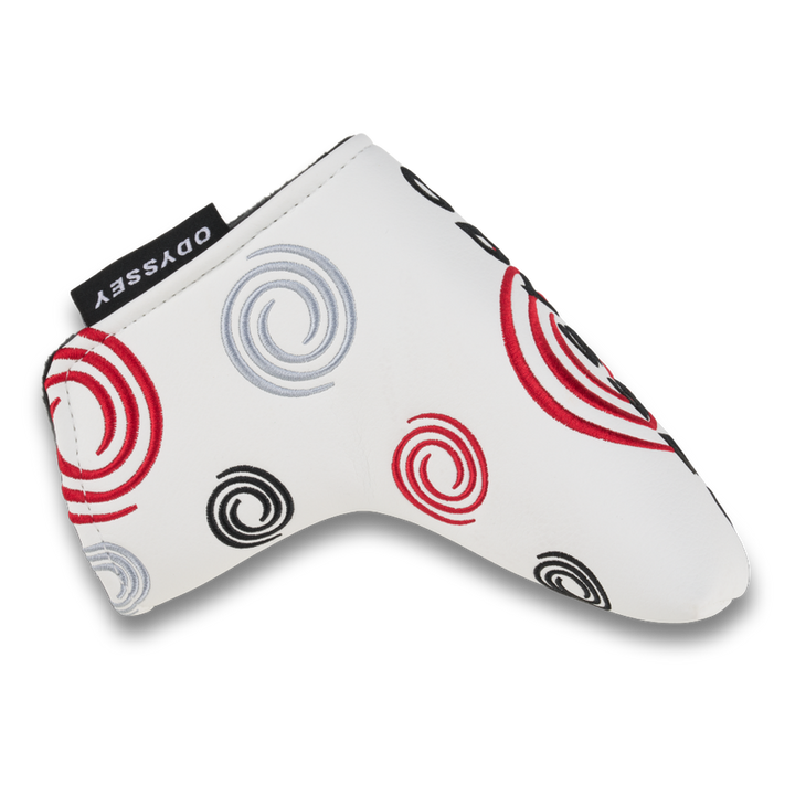 Couvre-putter Odyssey Swirl Blade - Blanc - vue 3