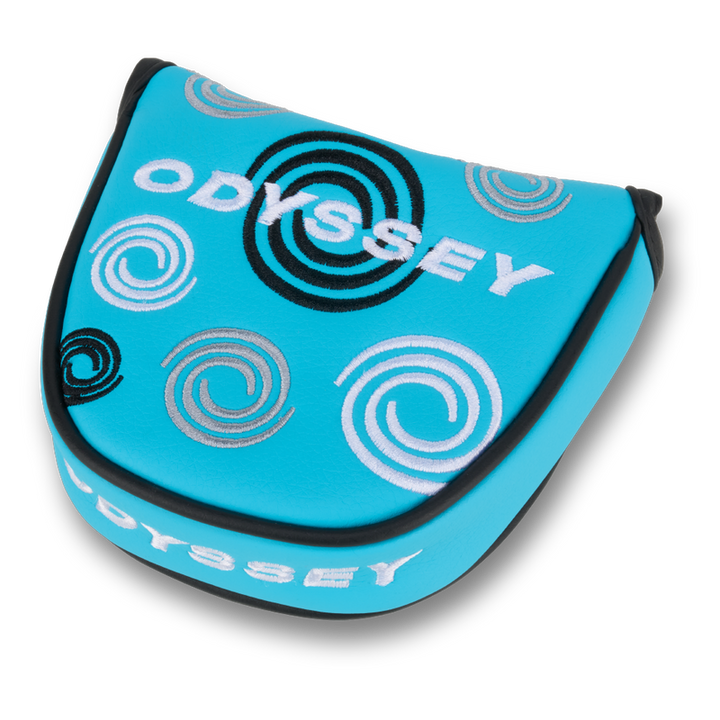 Couvre-putter Odyssey Swirl Mallet - Bleu - vue 1