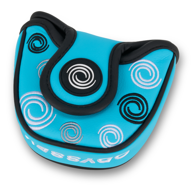 Couvre-putter Odyssey Swirl Mallet - Bleu - vue 2