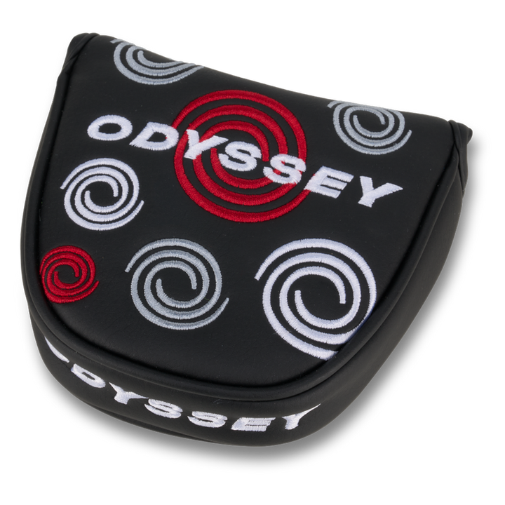Couvre-putter Odyssey Swirl Mallet - Noir - vue 1
