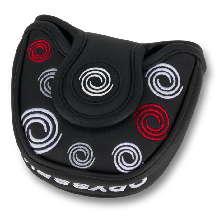 Couvre-putter Odyssey Swirl Mallet - Noir - vue 2