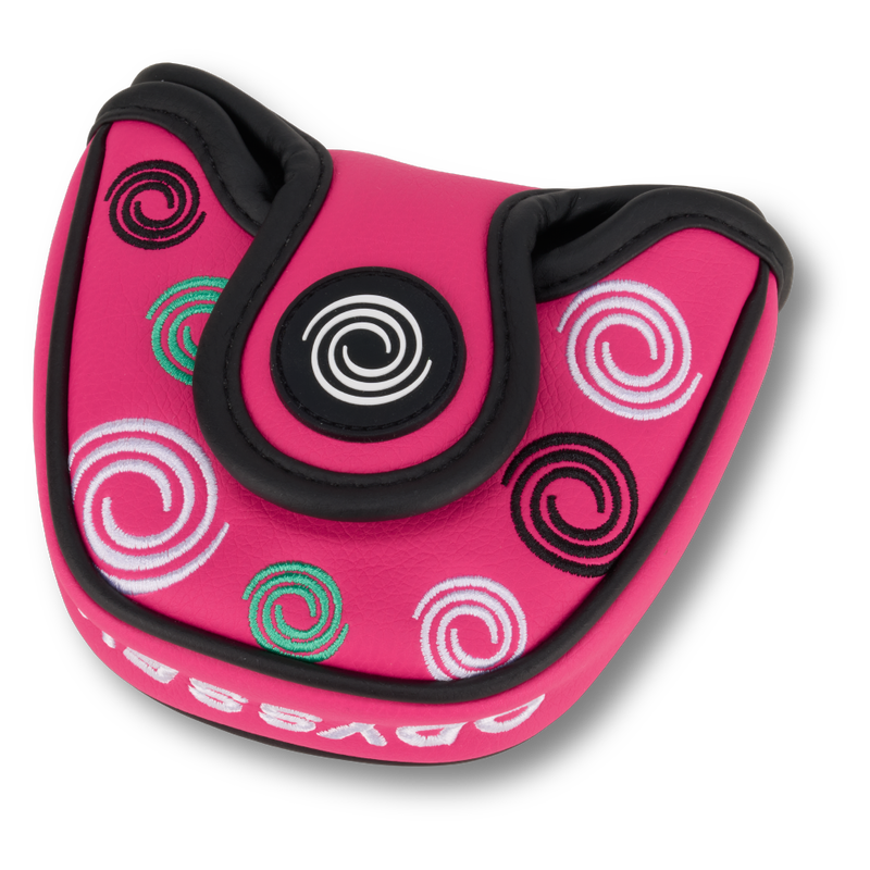 Couvre-putter Odyssey Swirl Mallet - Rose - vue 2