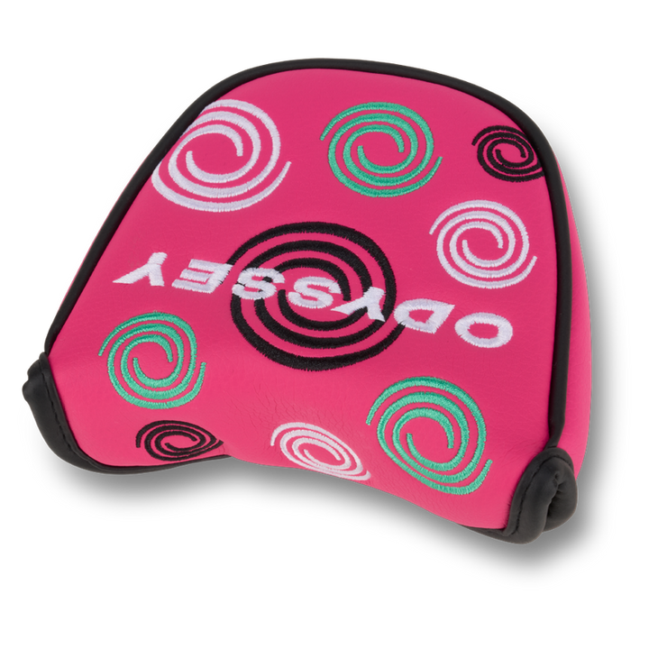 Couvre-putter Odyssey Swirl Mallet - Rose - vue 3
