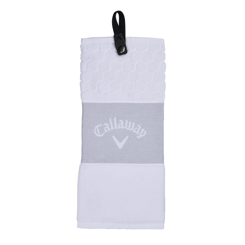 Serviette de golf Callaway Tri-Fold - Blanc - vue 1