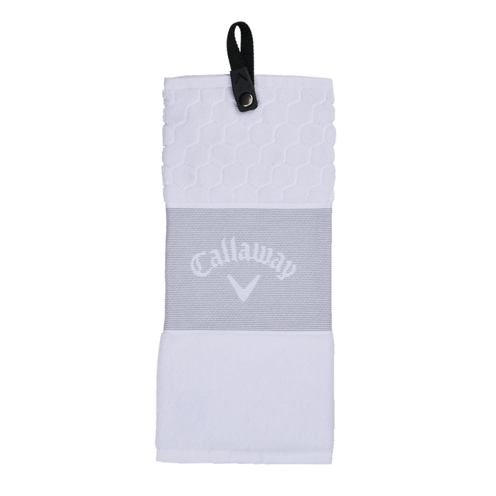 Serviette de golf Callaway Tri-Fold - Blanc - vue 1