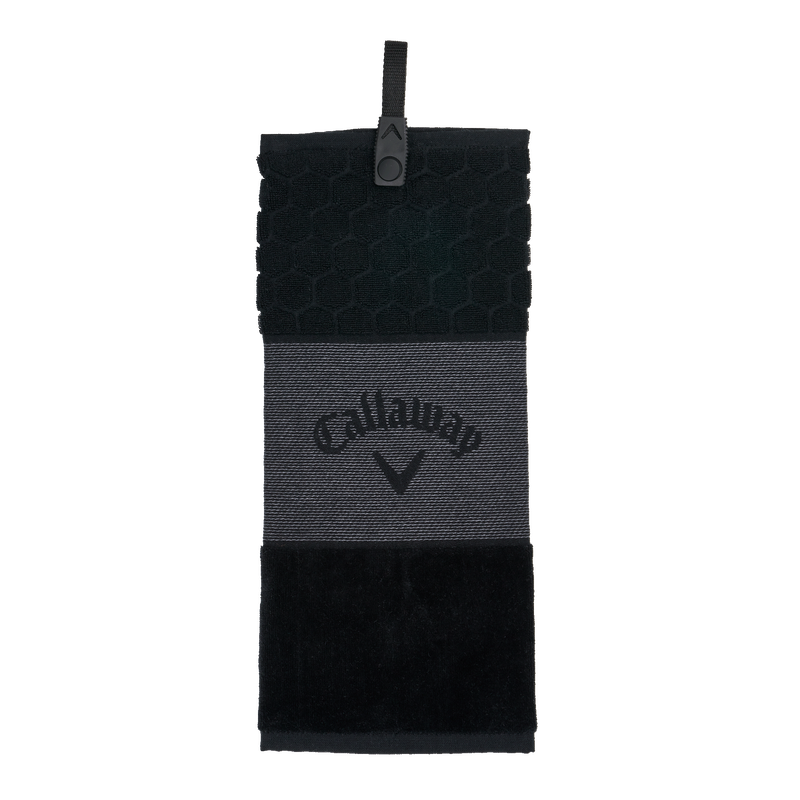 Serviette de golf Callaway Tri-Fold - Noir - vue 1