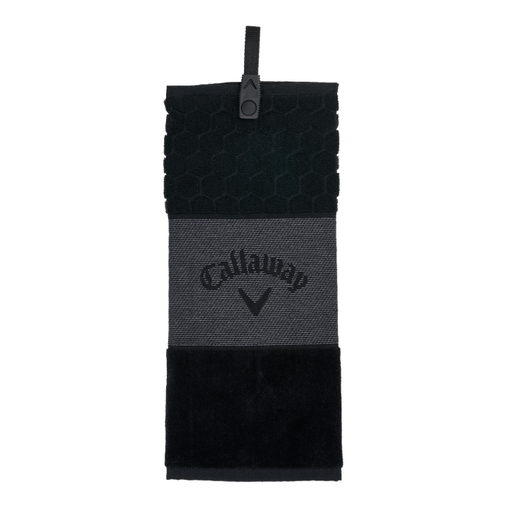 Serviette de golf Callaway Tri-Fold - Noir - vue 1