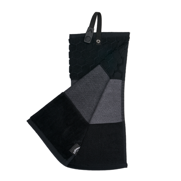Serviette de golf Callaway Tri-Fold - Noir - vue 2